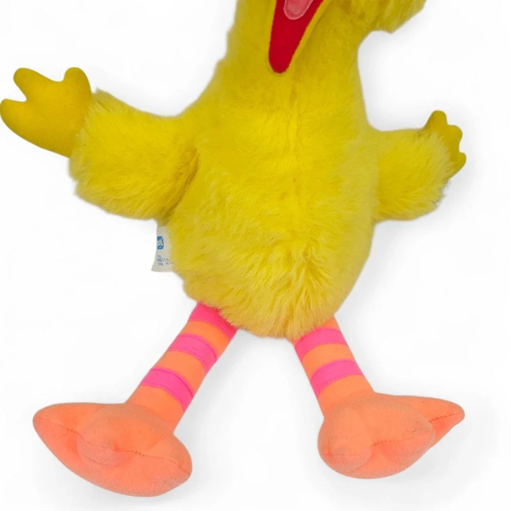 VTG 1986 Playskool Talking Big Bird Plush Sesame Street 22